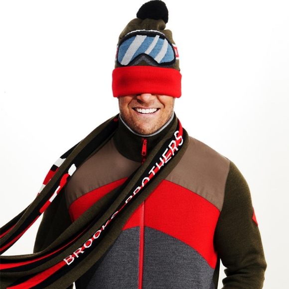 Brooks Brothers Marino Wool Ski Toque - Picture 4 of 4